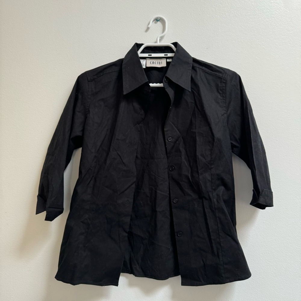 Vintage Cactus Fitted Shirt M